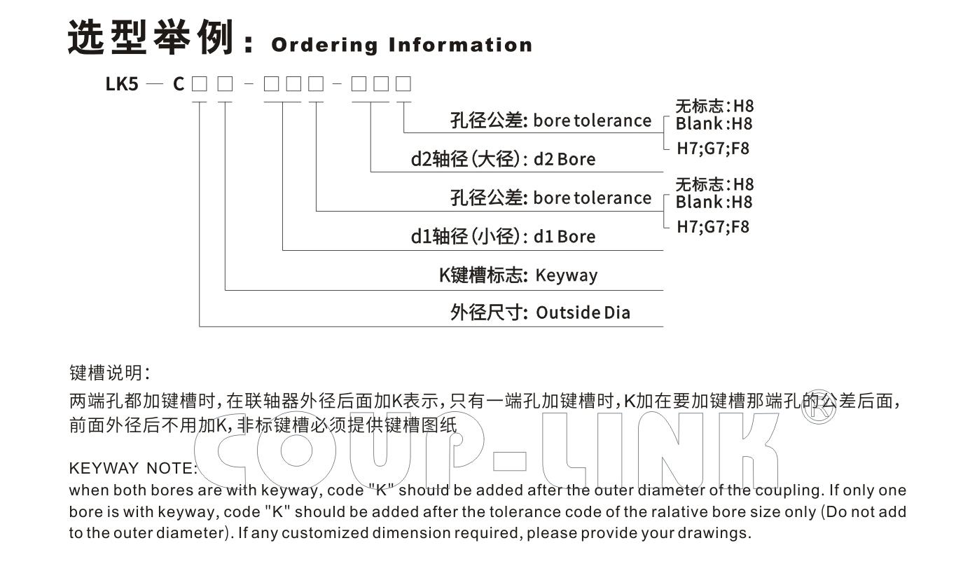 【口罩機聯軸器】單節夾緊螺絲固定式膜片聯軸器LK5係列-聯軸器k8凯发国际入口