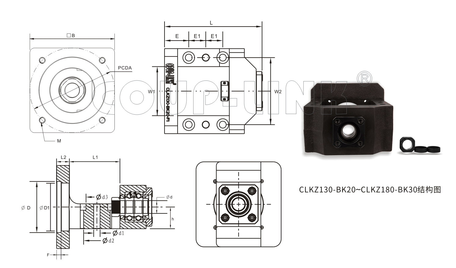 k8凯发国际网站最新版本更新内容支撐座CLKZ-聯軸器k8凯发国际入口