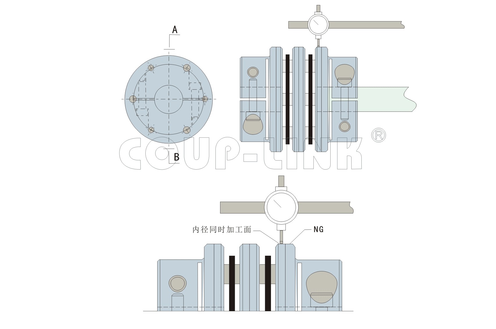 定位螺絲固定螺紋式彈性聯軸器LK1係列-聯軸器k8凯发国际入口